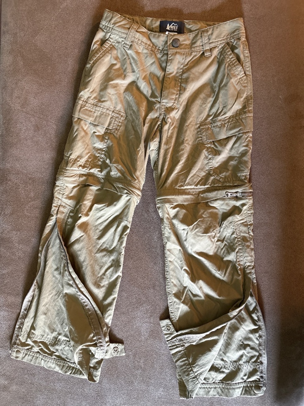 REI Convertible Zip Off Pants